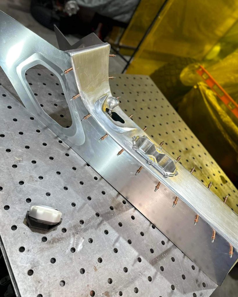 Custom Aluminum Center Console