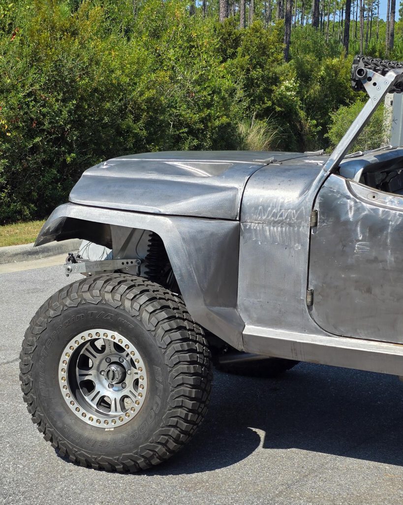 Jeepster widebody build