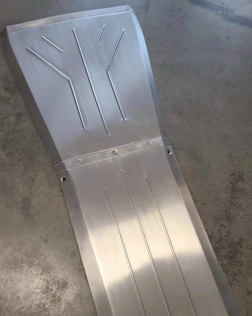 Racing fabrication aero parts